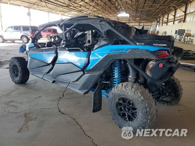 Trzecie zdjęcie samochodu z tyłu: 2022 CAN-AM MAVERICK X3 UTILITY VEHICLE VIN:3JBVMAY45NE000357 - miniatura