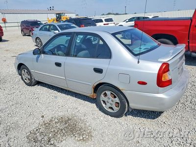 Drugie zdjęcie samochodu z przodu: 2002 HYUNDAI ACCENT GL VIN:KMHCG45CX2U391250 - miniatura