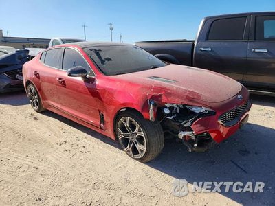 Czwarte zdjęcie samochodu z boku: 2021 KIA STINGER GT-LINE VIN:KNAE15LA9M6090205 - miniatura