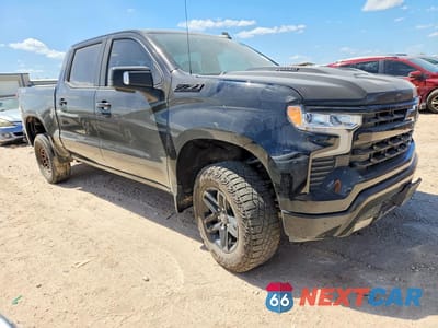 Czwarte zdjęcie samochodu z boku: 2023 CHEVROLET SILVERADO K1500 LT TRAIL BOSS VIN:3GCUDFE82PG341994 - miniatura