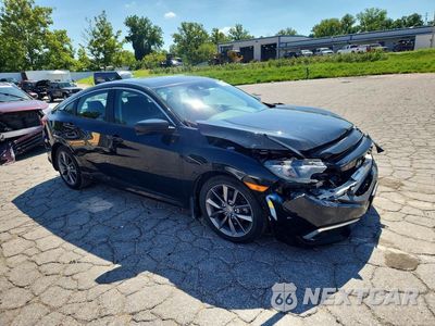 Czwarte zdjęcie samochodu z boku: 2020 HONDA CIVIC EX VIN:19XFC1F33LE004581 - miniatura
