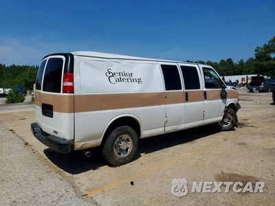 Trzecie zdjęcie samochodu z tyłu: 2022 CHEVROLET EXPRESS G3500 DELIVERY VAN VIN:1GCZGHFP4N1178999 - miniatura