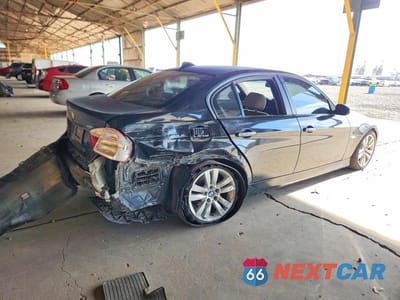 Trzecie zdjęcie samochodu z tyłu: 2007 BMW 328 I SULEV VIN:WBAVC53507FZ72414 - miniatura