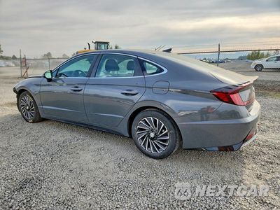 Drugie zdjęcie samochodu z przodu: 2022 HYUNDAI SONATA HYBRID SEL VIN:KMHL34JJ2NA047479 - miniatura