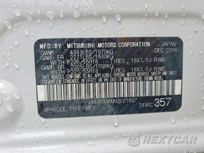 Zdjęcie 12 z 12 samochodu: 2017 MITSUBISHI OUTLANDER SPORT ES VIN:JA4AP3AW9HZ021807 - miniatura