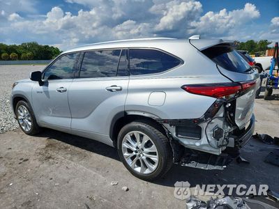 Drugie zdjęcie samochodu z przodu: 2021 TOYOTA HIGHLANDER HYBRID LIMITED VIN:5TDXBRCH3MS521263 - miniatura