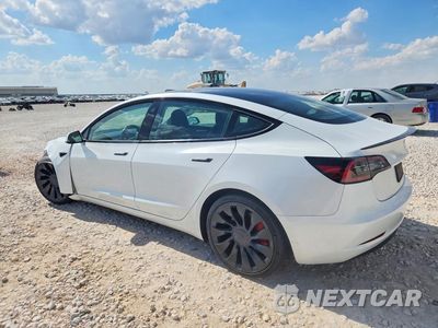 Drugie zdjęcie samochodu z przodu: 2023 TESLA MODEL 3 VIN:5YJ3E1EC5PF486047 - miniatura