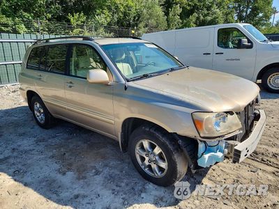 Czwarte zdjęcie samochodu z boku: 2007 TOYOTA HIGHLANDER SPORT VIN:JTEHP21A570191048 - miniatura