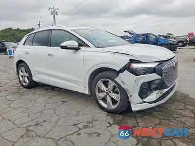 Czwarte zdjęcie samochodu z boku: 2022 AUDI Q4 E-TRON PREMIUM PLUS VIN:WA1H2BFZ7NP055553 - miniatura