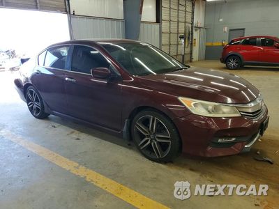 Czwarte zdjęcie samochodu z boku: 2016 HONDA ACCORD SPORT VIN:1HGCR2F56GA052949 - miniatura