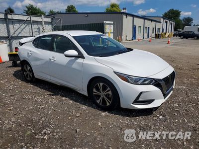 Czwarte zdjęcie samochodu z boku: 2022 NISSAN SENTRA SV VIN:3N1AB8CV0NY244607 - miniatura