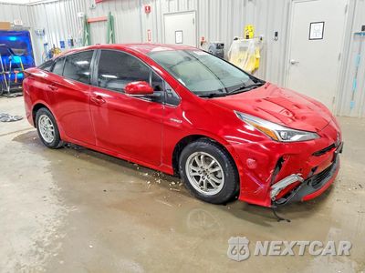 Czwarte zdjęcie samochodu z boku: 2021 TOYOTA PRIUS LE AWD-E VIN:JTDL9MFU7M3025471 - miniatura