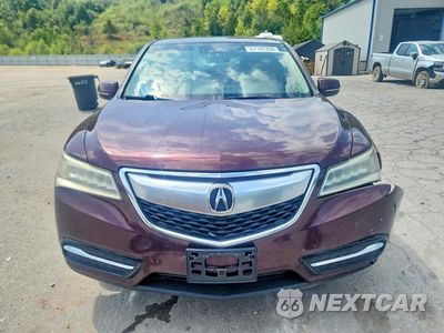 Piąte zdjęcie samochodu w środku: 2016 ACURA MDX TECHNOLOGY VIN:5FRYD4H42GB062760 - miniatura