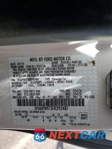 Zdjęcie 13 z 13 samochodu: 2014 FORD FUSION SE VIN:3FA6P0H73ER292487 - miniatura