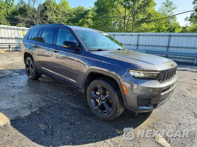 Czwarte zdjęcie samochodu z boku: 2021 JEEP GRAND CHEROKEE L LAREDO VIN:1C4RJKAG1M8161041 - miniatura