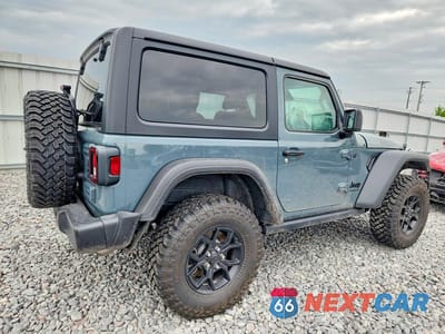 Trzecie zdjęcie samochodu z tyłu: 2025 JEEP WRANGLER SPORT VIN:1C4PJXAN6SW617188 - miniatura