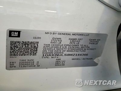 Zdjęcie 13 z 13 samochodu: 2021 GMC ACADIA SLT VIN:1GKKNULS8MZ144366 - miniatura