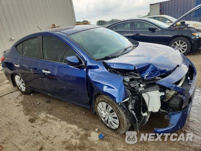 Czwarte zdjęcie samochodu z boku: 2019 NISSAN VERSA SV VIN:3N1CN7AP4KL827852 - miniatura