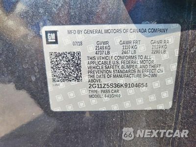 Zdjęcie 13 z 13 samochodu: 2019 CHEVROLET IMPALA LT VIN:2G11Z5S36K9104654 - miniatura