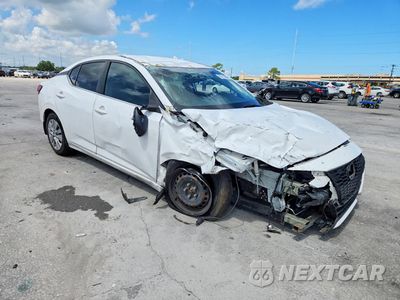 Czwarte zdjęcie samochodu z boku: 2021 NISSAN SENTRA S VIN:3N1AB8BV5MY287209 - miniatura