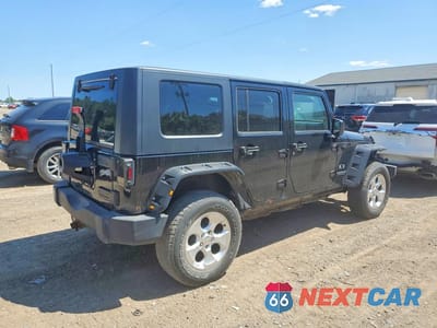 Trzecie zdjęcie samochodu z tyłu: 2009 JEEP WRANGLER UNLIMITED X VIN:1J4GA391X9L705922 - miniatura
