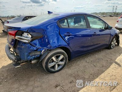 Trzecie zdjęcie samochodu z tyłu: 2018 KIA FORTE S VIN:3KPFL4A7XJE213275 - miniatura