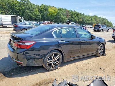 Trzecie zdjęcie samochodu z tyłu: 2017 HONDA ACCORD SPORT SPECIAL EDITION VIN:1HGCR2F10HA021677 - miniatura