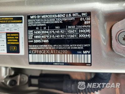 Zdjęcie 13 z 13 samochodu: 2020 MERCEDES-BENZ GLS 580 4MATIC VIN:4JGFF8GEXLA174290 - miniatura