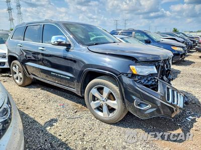 Czwarte zdjęcie samochodu z boku: 2015 JEEP GRAND CHEROKEE OVERLAND VIN:1C4RJFCG3FC925766 - miniatura