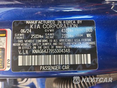 Zdjęcie 13 z 13 samochodu: 2025 KIA K5 GT LINE VIN:KNAG64J79S5304348 - miniatura