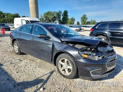 Czwarte zdjęcie samochodu z boku: 2017 CHEVROLET MALIBU LS VIN:1G1ZB5ST1HF285332 - miniatura