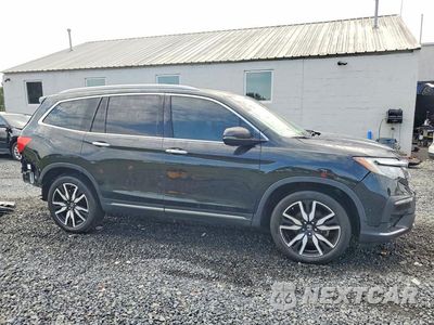 Czwarte zdjęcie samochodu z boku: 2020 HONDA PILOT TOURING VIN:5FNYF6H95LB004283 - miniatura