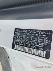 Zdjęcie 12 z 12 samochodu: 2023 HYUNDAI TUCSON SEL CONVENIENCE VIN:KM8JFCA1XPU120981 - miniatura