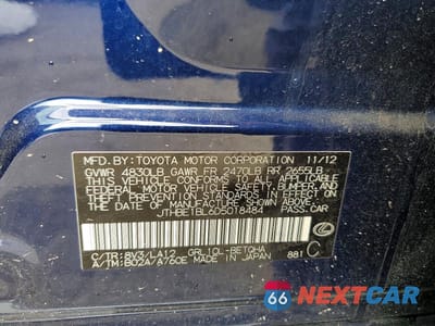 Zdjęcie 12 z 12 samochodu: 2013 LEXUS GS 350 VIN:JTHBE1BL6D5018484 - miniatura