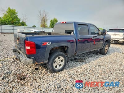 Trzecie zdjęcie samochodu z tyłu: 2007 CHEVROLET SILVERADO K1500 CREW CAB VIN:3GCEK13M87G544434 - miniatura