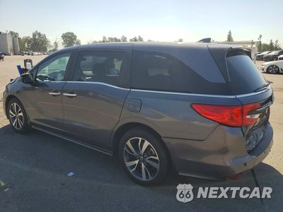 Drugie zdjęcie samochodu z przodu: 2023 HONDA ODYSSEY TOURING VIN:5FNRL6H80PB039646 - miniatura