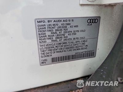 Zdjęcie 13 z 13 samochodu: 2017 AUDI Q7 PREMIUM PLUS VIN:WA1LAAF76HD001477 - miniatura