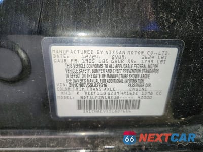 Zdjęcie 13 z 13 samochodu: 2025 NISSAN VERSA SV VIN:3N1CN8EV5SL827616 - miniatura