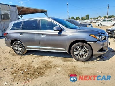 Czwarte zdjęcie samochodu z boku: 2017 INFINITI QX60 BASE VIN:5N1DL0MN7HC552356 - miniatura