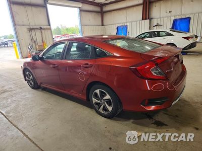 Drugie zdjęcie samochodu z przodu: 2019 HONDA CIVIC LX VIN:2HGFC2F6XKH534471 - miniatura