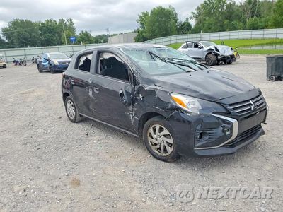 Czwarte zdjęcie samochodu z boku: 2024 MITSUBISHI MIRAGE ES VIN:ML32AUHJ7RH038417 - miniatura