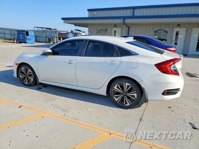 Drugie zdjęcie samochodu z przodu: 2018 HONDA CIVIC EXL VIN:JHMFC1F76JX027948 - miniatura