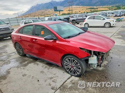 Czwarte zdjęcie samochodu z boku: 2021 KIA FORTE GT VIN:3KPF44ACXME314203 - miniatura