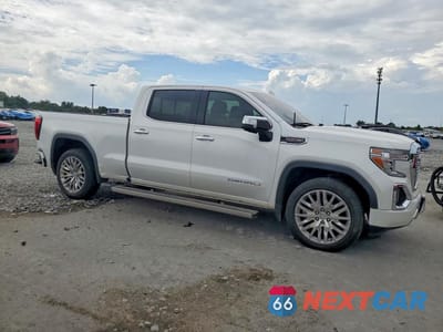 Czwarte zdjęcie samochodu z boku: 2019 GMC SIERRA K1500 DENALI VIN:1GTU9FEL2KZ350841 - miniatura