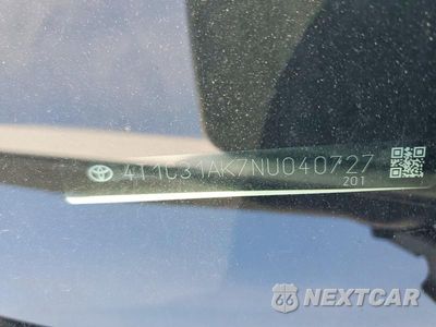 Zdjęcie 12 z 12 samochodu: 2022 TOYOTA CAMRY LE VIN:4T1C31AK7NU040727 - miniatura