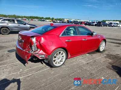 Trzecie zdjęcie samochodu z tyłu: 2010 CADILLAC CTS LUXURY COLLECTION VIN:1G6DE5EG1A0114289 - miniatura