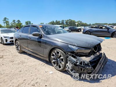Czwarte zdjęcie samochodu z boku: 2024 BMW I5 M60 VIN:WBY43FK04RCR38330 - miniatura