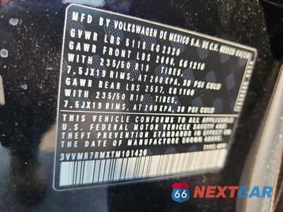 Zdjęcie 13 z 13 samochodu: 2026 VOLKSWAGEN TIGUAN SE VIN:3VVMR7RMXTM101426 - miniatura
