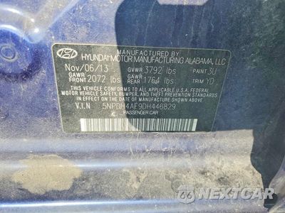 Zdjęcie 12 z 12 samochodu: 2013 HYUNDAI ELANTRA GLS VIN:5NPDH4AE9DH446829 - miniatura