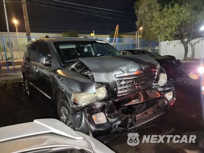 Czwarte zdjęcie samochodu z boku: 2010 INFINITI QX56 BASE VIN:5N3ZA0NC0AN907409 - miniatura